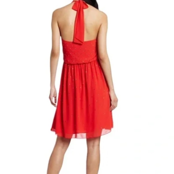 Erin Fetherston Red Rhinestone Dress - Picture 9 of 9